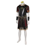 Gladiator 2024 Marcus Acacius Black Outfit Cosplay Costume Outfits Halloween Carnival Suit