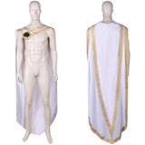 Gladiator 2024 Marcus Acacius White Cloak Cosplay Costume Outfits Halloween Carnival Suit