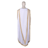 Gladiator 2024 Marcus Acacius White Cloak Cosplay Costume Outfits Halloween Carnival Suit