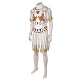 Gladiator 2024 Marcus Acacius White Outfit Cosplay Costume Outfits Halloween Carnival Suit