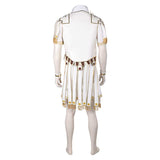 Gladiator 2024 Marcus Acacius White Outfit Cosplay Costume Outfits Halloween Carnival Suit