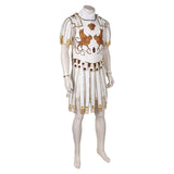 Gladiator 2024 Marcus Acacius White Outfit Cosplay Costume Outfits Halloween Carnival Suit