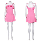 GOAT Team Galaxy Rhino Women Pink Dress Cosplay Costume Outfit Halloween Carnival Suit