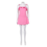 GOAT Team Galaxy Rhino Women Pink Dress Cosplay Costume Outfit Halloween Carnival Suit