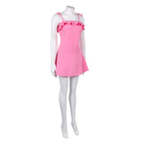 GOAT Team Galaxy Rhino Women Pink Dress Cosplay Costume Outfit Halloween Carnival Suit