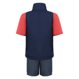 Gravity Falls Dipper Pines Kids Children Blue Vest Set Cosplay Costume Outfit Halloween Carnival Suit