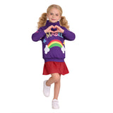 Gravity Falls Mabel Kids Children Purple Outfit Cosplay Costume Outfit Halloween Carnival Suit
