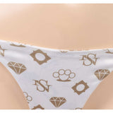 GTA Lucia Women White Swimsuit Cosplay Costume Outfit Halloween Carnival Suit
