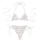 GTA Lucia Women White Swimsuit Cosplay Costume Outfit Halloween Carnival Suit