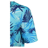 GTA Tommy Blue Printed Beach Shirt Cosplay Costume Outfit Halloween Carnival Suit