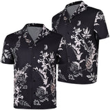 GTA6 Jason Black Printed T-Shirt Cosplay Costume Outfit Halloween Carnival Suit