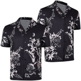 GTA6 Jason Black Printed T-Shirt Cosplay Costume Outfit Halloween Carnival Suit