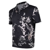 GTA6 Jason Black Printed T-Shirt Cosplay Costume Outfit Halloween Carnival Suit
