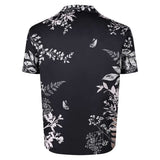 GTA6 Jason Black Printed T-Shirt Cosplay Costume Outfit Halloween Carnival Suit