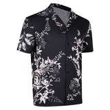 GTA6 Jason Black Printed T-Shirt Cosplay Costume Outfit Halloween Carnival Suit