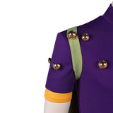 Gyro Zeppeli  Purple Outfit Cosplay Costume Outfit Halloween Carnival Suit