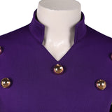 Gyro Zeppeli  Purple Outfit Cosplay Costume Outfit Halloween Carnival Suit