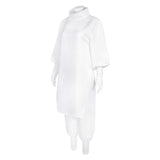 Hajime Kashimo White Outfit Cosplay Costume Outfit Halloween Carnival Suit