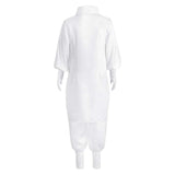 Hajime Kashimo White Outfit Cosplay Costume Outfit Halloween Carnival Suit