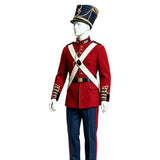 Hamlet Red Military Dress Uniform Outfit Cosplay Costume Outfit Halloween Carnival Suit