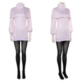 Hana Kurusu Women White Outfit Cosplay Costume Outfit Halloween Carnival Suit