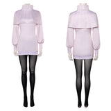 Hana Kurusu Women White Outfit Cosplay Costume Outfit Halloween Carnival Suit