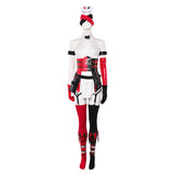 Harley Quinn Nurse Outfit Cosplay Costume Outfits Halloween Carnival Suit