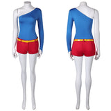 Harley Quinn Season 5 Harley Quinn Women Blue Outfit Cosplay Costume Outfits Halloween Carnival Suit