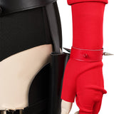 Harley Quinn Women Black And Red Outfit Cosplay Costume Outfits Halloween Carnival Suit