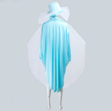 Haunted Mansion Ghost Bride Blue Outfit Cosplay Costume Outfits Halloween Carnival Suit