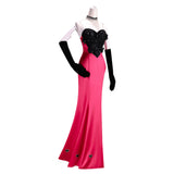 Hazbin Hotel  Angel Dust Women Pink Outfit Cosplay Costume Outfit Halloween Carnival Suit