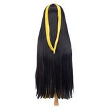 Hazbin Hotel 2 Sir Pensions Long Hair Cosplay Wig Heat Resistant Synthetic Hair Carnival Halloween Props