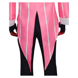 Hazbin Hotel 2025 Season 2 Alastor Pink Outfit Cosplay Costume Outfits Halloween Carnival Suit