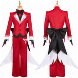 Hazbin Hotel 2025 Season 2 Alastor Red Outfit Cosplay Costume Outfits Halloween Carnival Suit