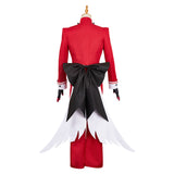 Hazbin Hotel 2025 Season 2 Alastor Red Outfit Cosplay Costume Outfits Halloween Carnival Suit