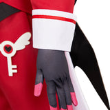 Hazbin Hotel 2025 Season 2 Alastor Red Outfit Cosplay Costume Outfits Halloween Carnival Suit