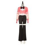 Hazbin Hotel 2025 Season 2 Angel Dust Black-Pink Outfit Women Cosplay Costume Outfits Halloween Carnival Suit