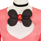 Hazbin Hotel 2025 Season 2 Angel Dust Black-Pink Outfit Women Cosplay Costume Outfits Halloween Carnival Suit