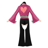 Hazbin Hotel 2025 Season 2 Angel Dust Pink Outfit Women Cosplay Costume Outfits Halloween Carnival Suit
