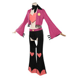Hazbin Hotel 2025 Season 2 Angel Dust Pink Outfit Women Cosplay Costume Outfits Halloween Carnival Suit