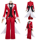 Hazbin Hotel 2025 Season 2 Angel Dust Red Outfit Women Cosplay Costume Outfits Halloween Carnival Suit