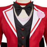 Hazbin Hotel 2025 Season 2 Angel Dust Red Outfit Women Cosplay Costume Outfits Halloween Carnival Suit