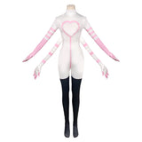 Hazbin Hotel 2025 Season 2 Angel Dust White-Pink Outfit Women Cosplay Costume Outfits Halloween Carnival Suit