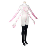 Hazbin Hotel 2025 Season 2 Angel Dust White-Pink Outfit Women Cosplay Costume Outfits Halloween Carnival Suit