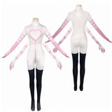Hazbin Hotel 2025 Season 2 Angel Dust White-Pink Outfit Women Cosplay Costume Outfits Halloween Carnival Suit