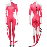 Hazbin Hotel 2025 Season 2 Blitz Pink Outfit Women Cosplay Costume Outfits Halloween Carnival Suit