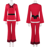 Hazbin Hotel 2025 Season 2 Charlie Red Pajamas Women Cosplay Costume Outfits Halloween Carnival Suit