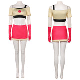 Hazbin Hotel 2025 Season 2 Cherri Bomb Pink Outfit Women Cosplay Costume Outfits Halloween Carnival Suit