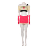 Hazbin Hotel 2025 Season 2 Cherri Bomb Pink Outfit Women Cosplay Costume Outfits Halloween Carnival Suit