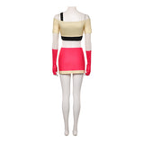 Hazbin Hotel 2025 Season 2 Cherri Bomb Pink Outfit Women Cosplay Costume Outfits Halloween Carnival Suit
